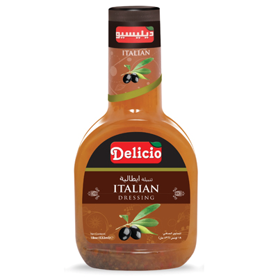 Delicio Salad dressing Italian 532 ml