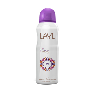 LAYL Perfumed Body Spray Oud