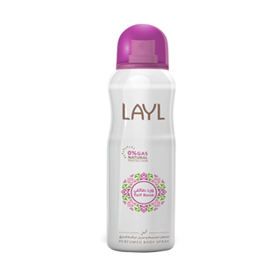 LAYL Perfumed Body Spray Taif Rose.